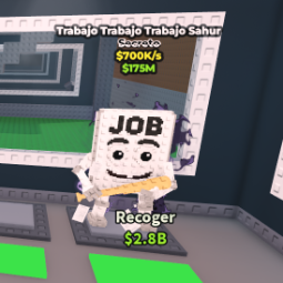 Buy Job Job Job Sahur 1-999.99 K/s - Steal a Brainrot