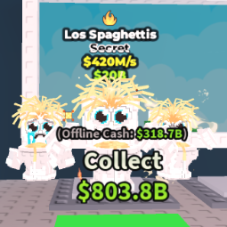 Buy Los Spaghettis 420M/s ! 250-499 M/s - Steal a Brainrot