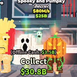 Buy Spooky and Pumpky 80M/s ! 50-99 M/s - Steal a Brainrot