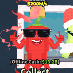 Buy Chillin Chili 200M/s ! 100-249 M/s - Steal a Brainrot