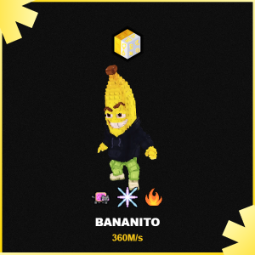 Buy Bananito 250-499.99 M/s - Steal a Brainrot