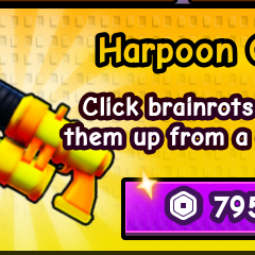 Buy Harpoon Gun - Escape Tsunami For Brainrots