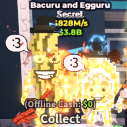 Buy Bacuru and Egguru 750-999.99 M/s - Steal a Brainrot