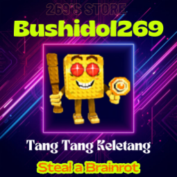 Buy 📢GOLD Tang Tang Keletang 209.3M/s 💛 📢Fast Delivery🚚Bushidol2️⃣6️⃣9️⃣'s Store 100-249 M/s - Steal a Brainrot