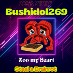 Buy 💔Yin Yang Noo My Heart 123.5 M/s💔Fast Delivery🚚Bushidol2️⃣6️⃣9️⃣'s Store 100-249 M/s - Steal a Brainrot