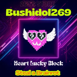 Buy 🧰🧰Gold Heart Lucky Block 🧰🧰Fast Delivery🚚Bushidol2️⃣6️⃣9️⃣'s Store 0 - Steal a Brainrot