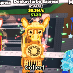 Buy Donkeyturbo Express Gold⚡️9.3M/s 0-24 M/s - Steal a Brainrot
