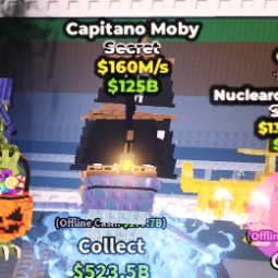 Buy Capitano Moby⚡️160M/s 100-249 M/s - Steal a Brainrot