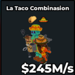 Buy La Taco Combinasion 100-249.99 M/s - Steal a Brainrot