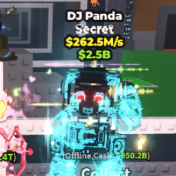 Buy DJ Panda 250-499.99 M/s - Steal a Brainrot