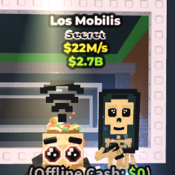 Buy Los Mobilis 1-24.99 M/s - Steal a Brainrot