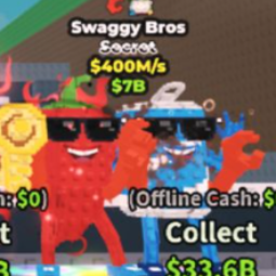 Buy Swaggy Bros 400M/s 250-499 M/s - Steal a Brainrot