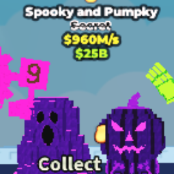 Buy Galaxy Spooky and Pumpky 🔥 750-999 M/s - Steal a Brainrot