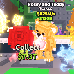 Buy Rosey and Teddy 825M/s 750-999 M/s - Steal a Brainrot
