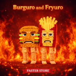 Buy ⭐Burguro and Fryuro 975M /s Diamond⭐🚀 Fast Delivery 🚀 750-999 M/s - Steal a Brainrot