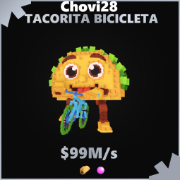 Buy Tacorita Bicicleta 50-99.99 M/s - Steal a Brainrot