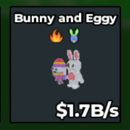 Buy Bunny and Eggy 1-4.99 B/s - Steal a Brainrot