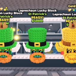 Buy 5x Leprechaun Lucky Blocks 0 - Steal a Brainrot