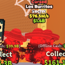 Buy Los Burritos Cursed [76.5m/S] - Instant Delivery 50-99 M/s - Steal a Brainrot