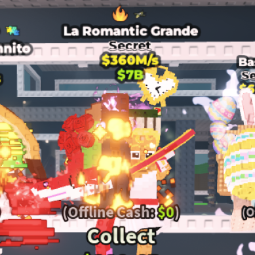 Buy La Romantic Grande 360M/s with 2 Goods Traits 250-499 M/s - Steal a Brainrot