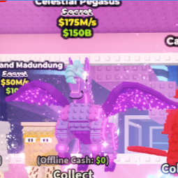 Buy Celestial Pegasus 100-249.99 M/s - Steal a Brainrot