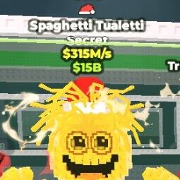 Buy Gold Spaghetti Tualetti 315m/s - s22 250-499 M/s - Steal a Brainrot