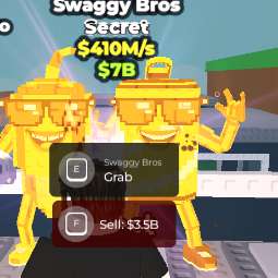 Buy Swaggy Bros 410m - w 250-499 M/s - Steal a Brainrot