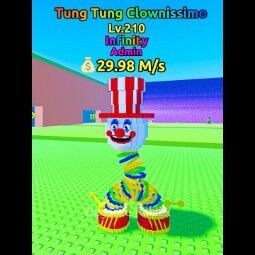 Buy Tung Tung Clownissimo - Escape Tsunami For Brainrots