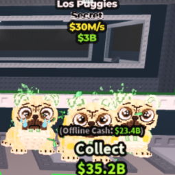 Buy Los Puggies 25-49.99 M/s - Steal a Brainrot