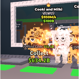 Buy 930M/s Cooki and milki 750-999 M/s - Steal a Brainrot