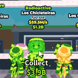 Buy Los Chicleteiras 59.5M/s 50-99 M/s - Steal a Brainrot