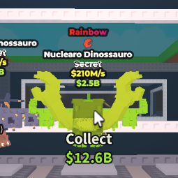 Buy Nuclearo Dinossauro 210M/s 100-249 M/s - Steal a Brainrot