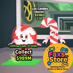 Buy ✨Los Candies✨ 0-24 M/s - Steal a Brainrot