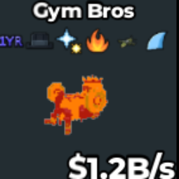 Buy Gym Bros 1-4.99 B/s - Steal a Brainrot