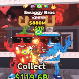 Buy ⭐Swaggy Bros 880M/s ⭐ 750-999 M/s - Steal a Brainrot