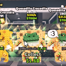 Buy ⭐Quesadilla Crocodila⭐ 25-49 M/s - Steal a Brainrot