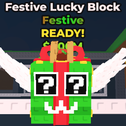 Buy Festive Lucky Block 0 - Steal a Brainrot