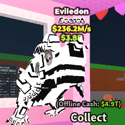 Buy Eviledon 100-249.99 M/s - Steal a Brainrot