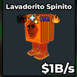 Buy Lavadorito Spinito 1-4.99 B/s - Steal a Brainrot