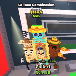 Buy La Taco Combinasion 35M/s 25-49 M/s - Steal a Brainrot