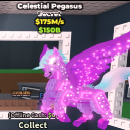 Buy Celestial Pegasus 100-249.99 M/s - Steal a Brainrot