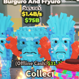 Buy Burguro and Fryuro Diamond 1.4b/s Crab indonesia 1-4.99 B/s - Steal a Brainrot