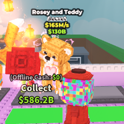 Buy Rosey and Teddy 165m/s 100-249 M/s - Steal a Brainrot