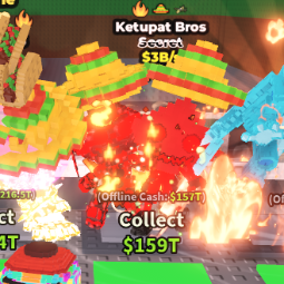 Buy Ketupat Bros 3b/s Cursed 1-4.99 B/s - Steal a Brainrot