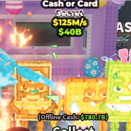 Buy Cash or Card 125m/s Gold 100-249 M/s - Steal a Brainrot