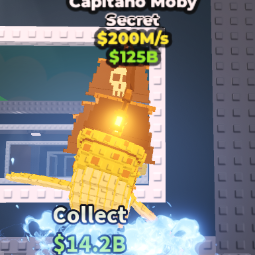 Buy ⭐Capitano Moby⭐ 100-249 M/s - Steal a Brainrot