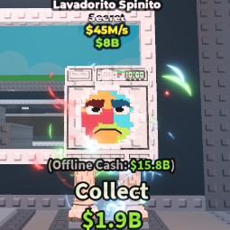 Buy Lavadorito Spinito 25-49.99 M/s - Steal a Brainrot