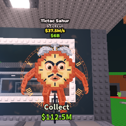 Buy Tictac Sahur 25-49 M/s - Steal a Brainrot