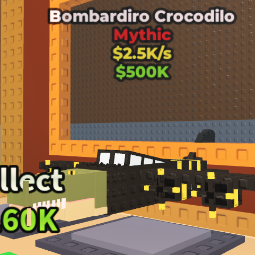 Buy Bombardiro Crocodilo 1-999.99 K/s - Steal a Brainrot