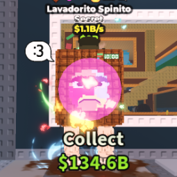 Buy Lavadorito Spinito 1-4.99 B/s - Steal a Brainrot